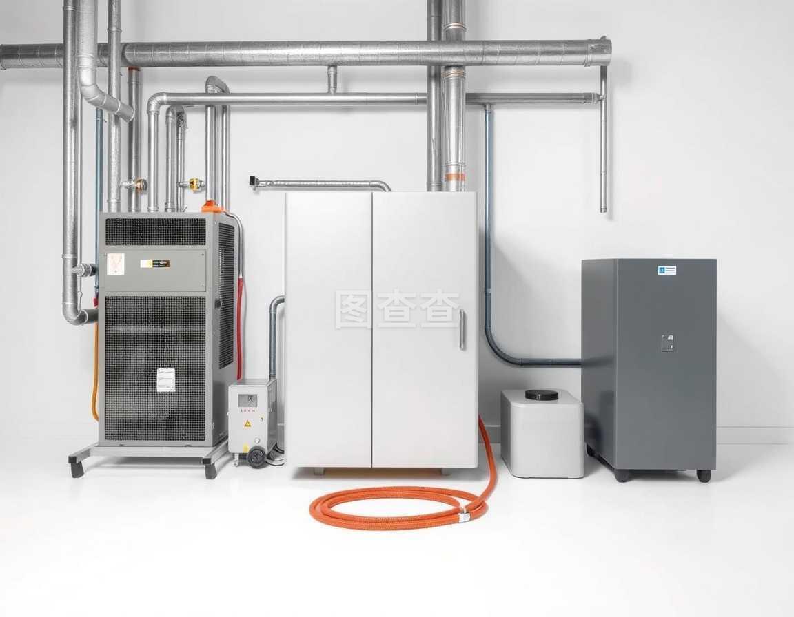 中央空调供暖系统设备图示与解析